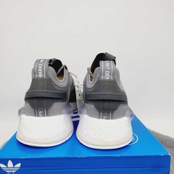 New Adidas Originals NMD_V3 Women's Grey Running Shoes Size 8.5 - Picture 7 of 8